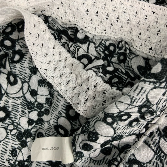 Poupette St Barth Sasha Mini Dress in Black/White Sz XS - Picture 7 of 8